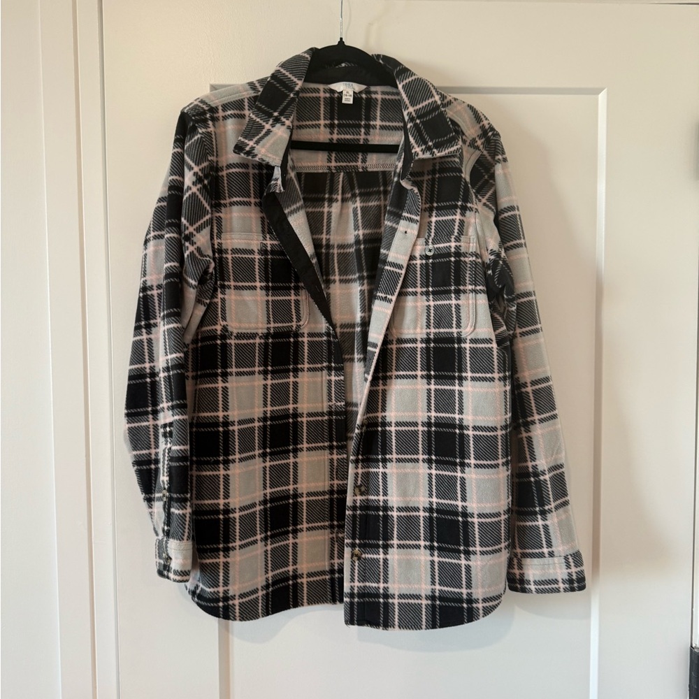 Fleece Flannel Shacket